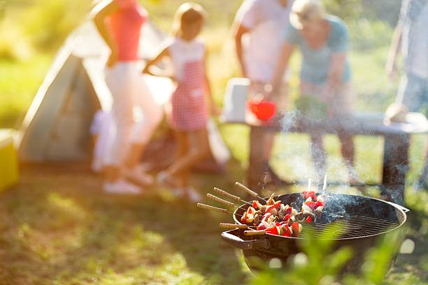 Picnic and barbecue area